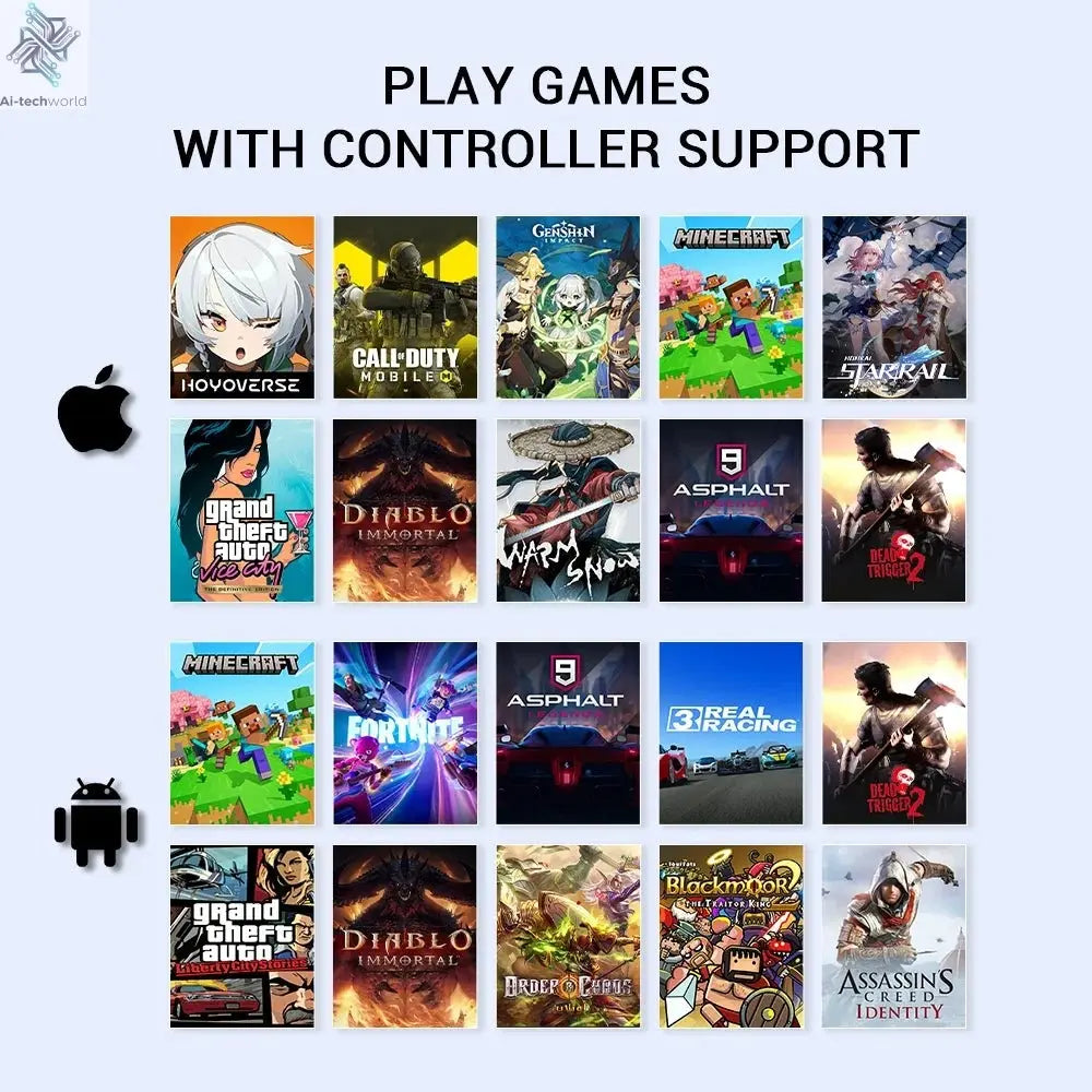 GameSir X5 Lite Mobile Gaming Controller for Android & iPhone 16/15, Hall Effect Joystick Portable Gamepad for On - the - Go Play - Ai - TechWorld