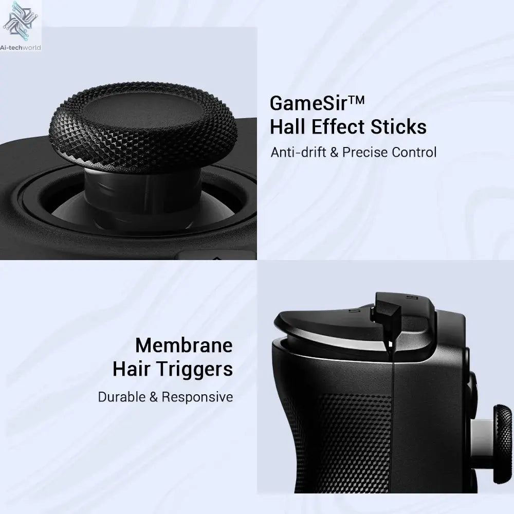 GameSir X5 Lite Mobile Gaming Controller for Android & iPhone 16/15, Hall Effect Joystick Portable Gamepad for On - the - Go Play - Ai - TechWorld