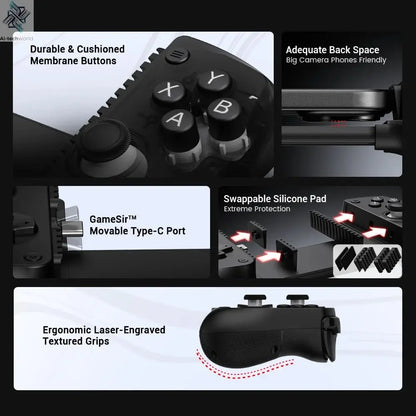 GameSir X5 Lite Mobile Gaming Controller for Android & iPhone 16/15, Hall Effect Joystick Portable Gamepad for On - the - Go Play - Ai - TechWorld