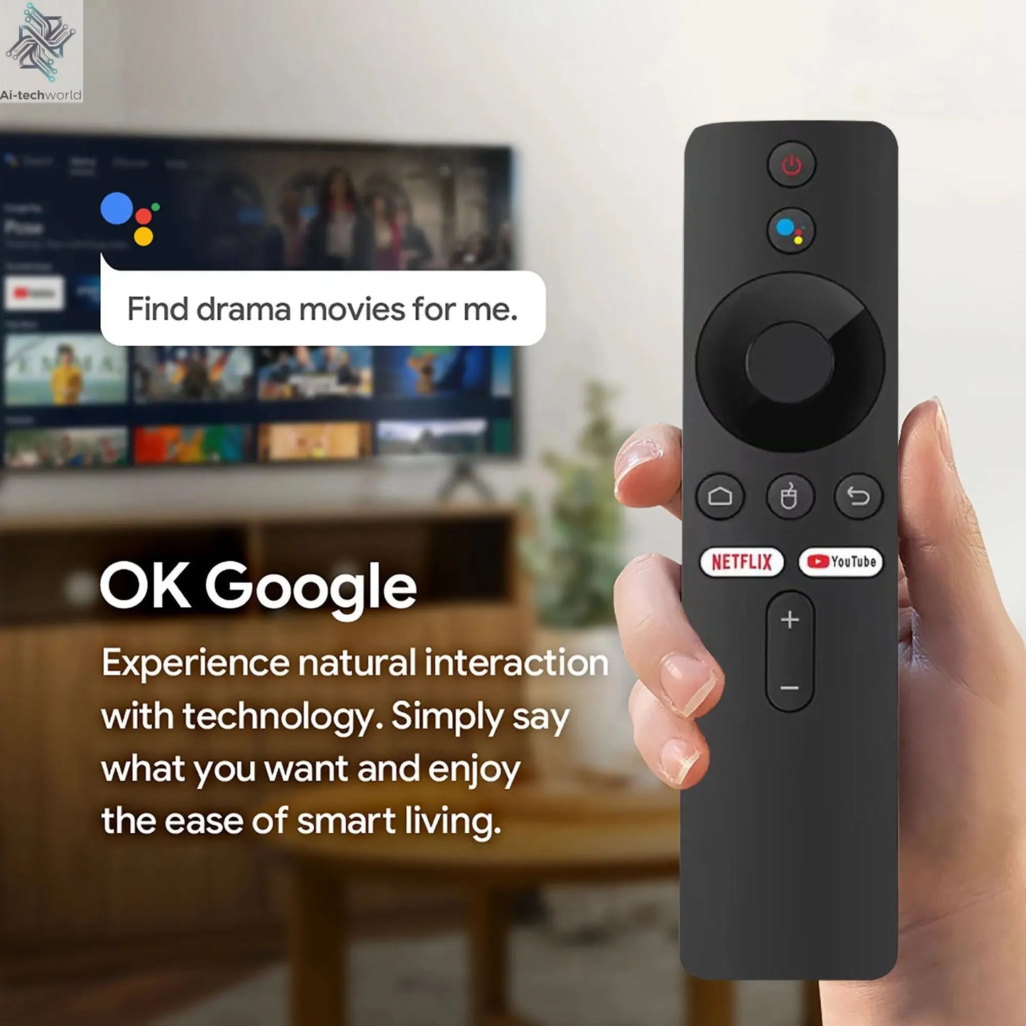 Global Version Mortal Smart Streaming Media TV Box Android13 AllwinnerH313  Bluetooth Google Assistant 2.4G&5G Wifi 4KHD Q1 Ai-TechWorld 