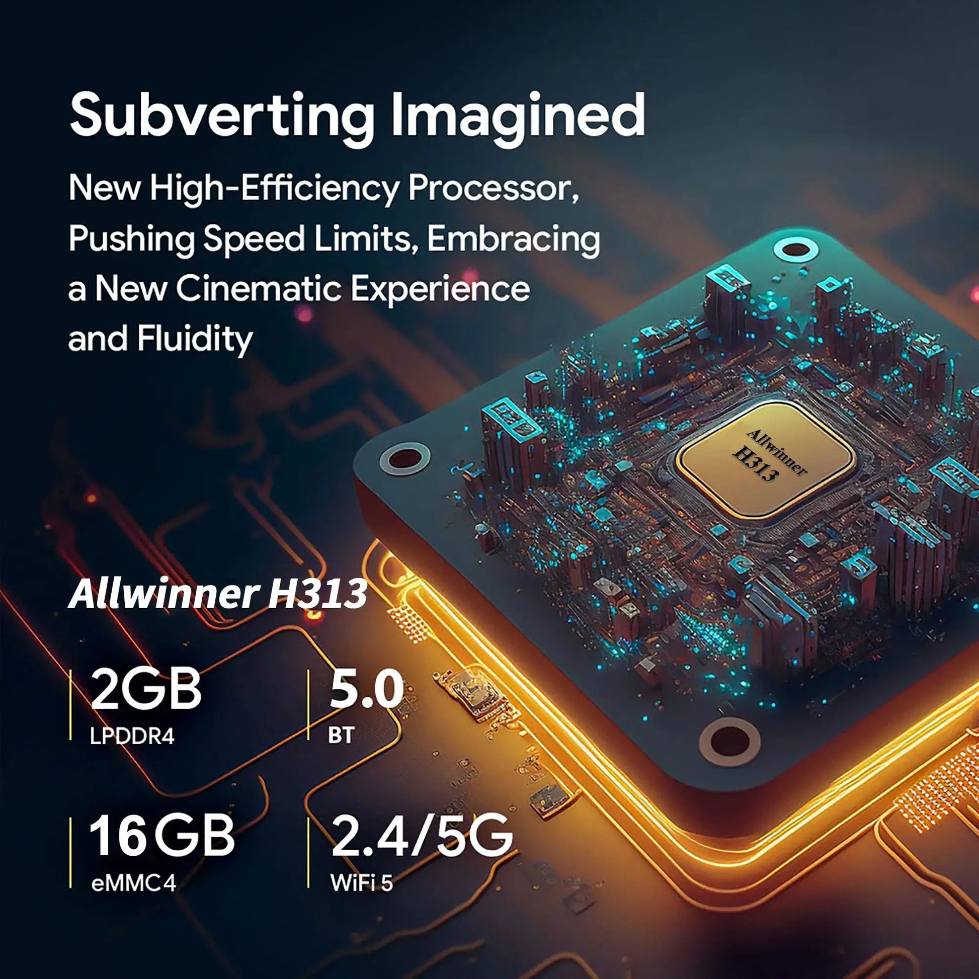 Global Version Mortal Smart Streaming Media TV Box Android13 AllwinnerH313  Bluetooth Google Assistant 2.4G&5G Wifi 4KHD Q1 Ai-TechWorld 