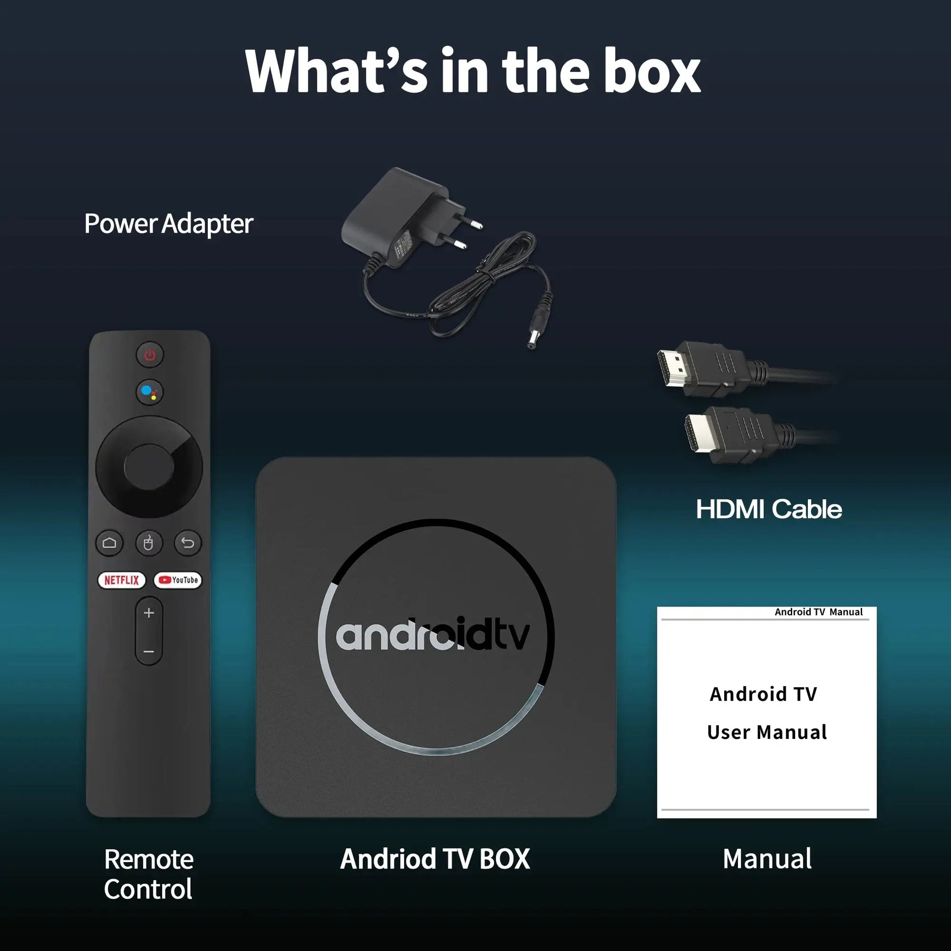 Global Version Mortal Smart Streaming Media TV Box Android13 AllwinnerH313  Bluetooth Google Assistant 2.4G&5G Wifi 4KHD Q1 Ai-TechWorld 