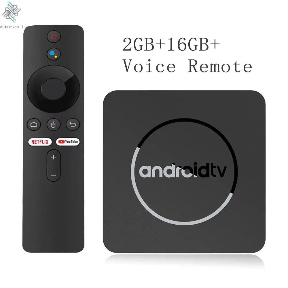 Global Version Mortal Smart Streaming Media TV Box Android13 AllwinnerH313  Bluetooth Google Assistant 2.4G&5G Wifi 4KHD Q1 Ai-TechWorld 