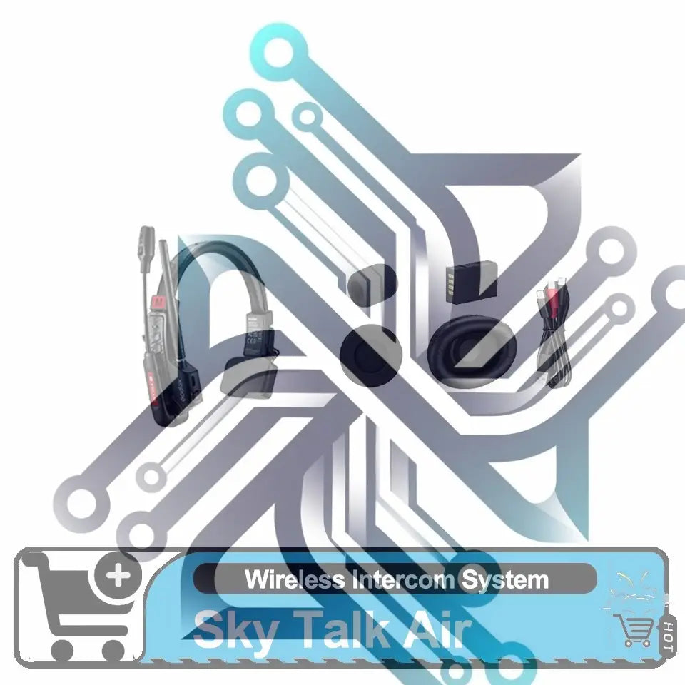 Godox SKYTALK AIR 2.4G Full Duplex Wireless Intercom System 500m Transmission Range Real Time Monitoring for Film Crews Ai-TechWorld 