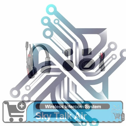 Godox SKYTALK AIR 2.4G Full Duplex Wireless Intercom System 500m Transmission Range Real Time Monitoring for Film Crews Ai-TechWorld 