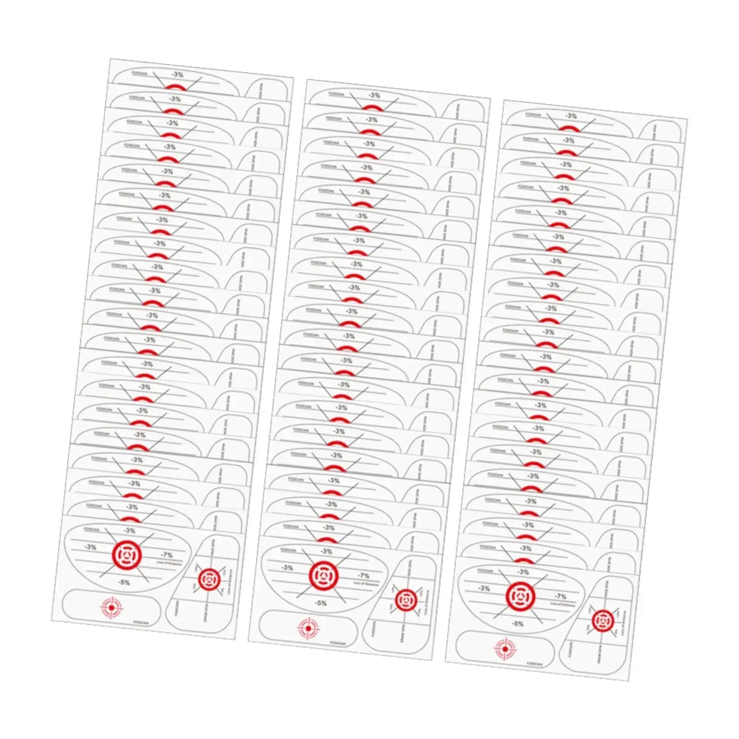 Golf Club Sticker Carbonless Tape Labels Golf Swing Analyzer Training Aid for Improving Accuracy and Consistency - Ai-TechWorld