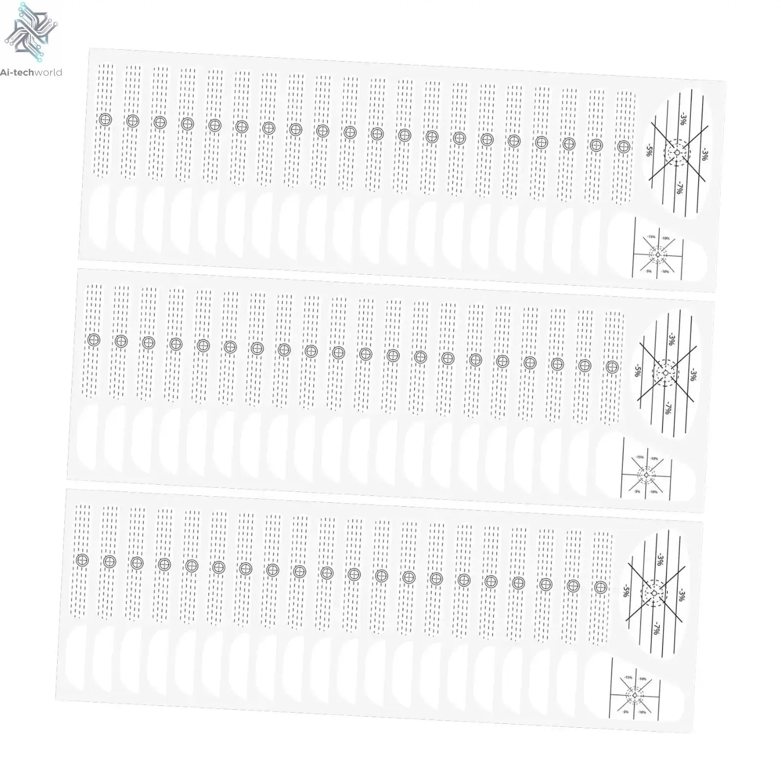 Golf Club Sticker Carbonless Tape Labels Golf Swing Analyzer Training Aid for Improving Accuracy and Consistency - Ai-TechWorld