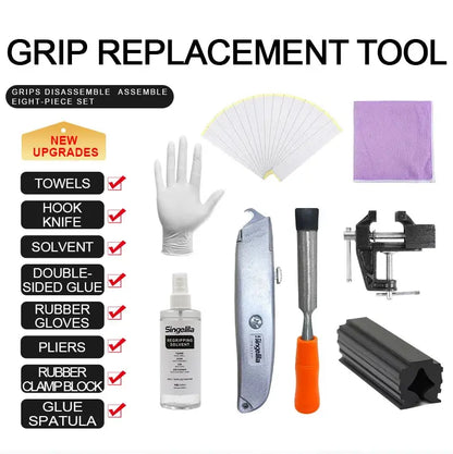 Golf Tools Golf Accessories Replace Club Grip Indoor Outdoor Fast Lightweight Simple Tools Essential Training Supplies Gift Set - Ai-TechWorld
