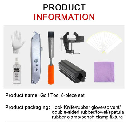 Golf Tools Golf Accessories Replace Club Grip Indoor Outdoor Fast Lightweight Simple Tools Essential Training Supplies Gift Set - Ai-TechWorld