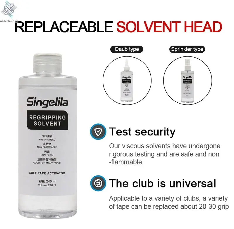 Golf Tools Golf Accessories Replace Club Grip Indoor Outdoor Fast Lightweight Simple Tools Essential Training Supplies Gift Set - Ai-TechWorld