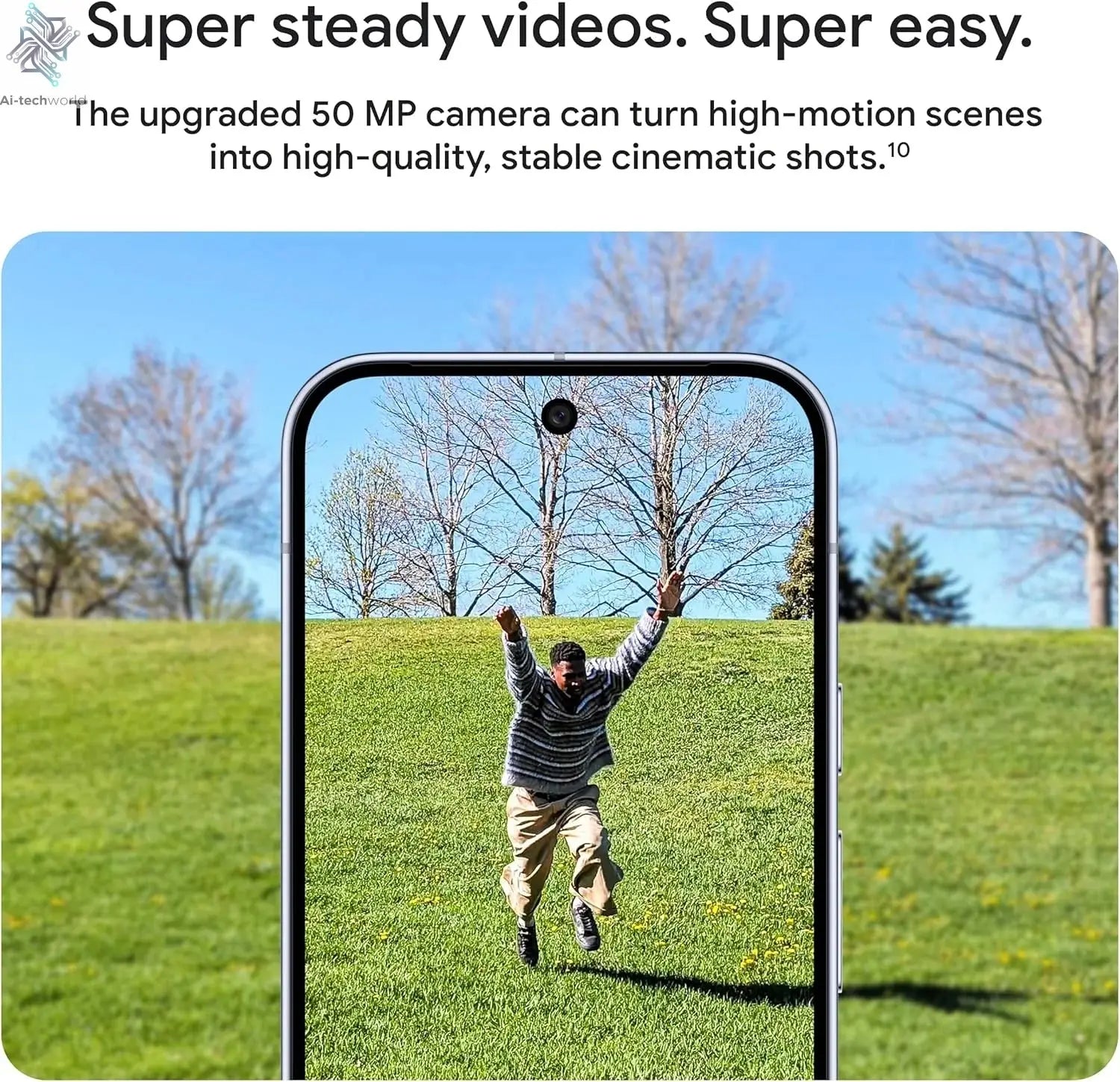 Google Pixel 10 Pro XL - 1Nano SIM+1eSIM, Tensor G5, Fast-Charging 24+ Hour Battery 5200 mah, and 6.8" Super Actua Display Ai-TechWorld 