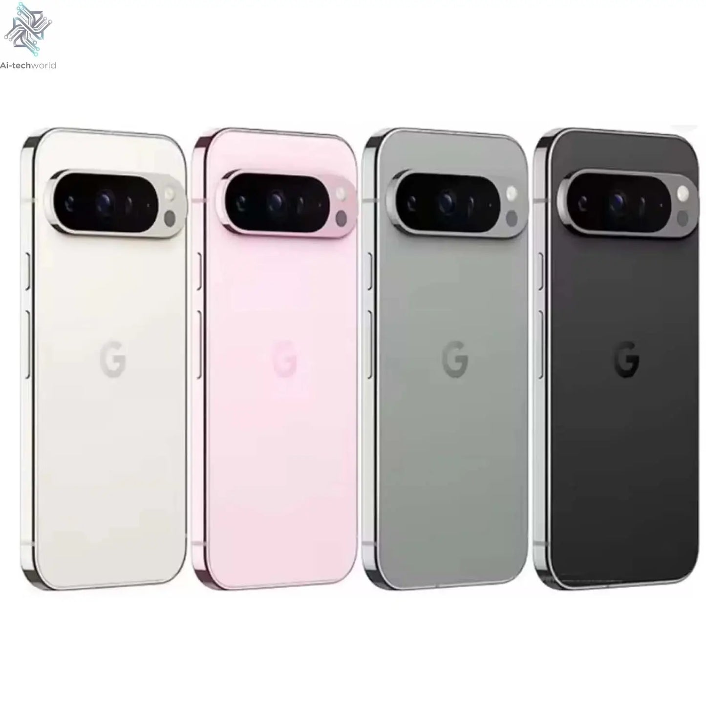 Google Pixel 9 Pro 9Pro 6.3" OLED 5G NFC 16GB RAM + 128GB/256GB ROM Octa Core Google Tensor G4 Unlocked Original Mobile Phone Ai-TechWorld 