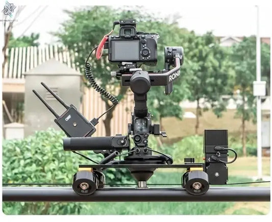 ---Greenbull BX200L-RS2 Motorized Camera Slider Portable Slide Rail Can Equipment Video Camera Slider For Camera Professional Ai-TechWorld 