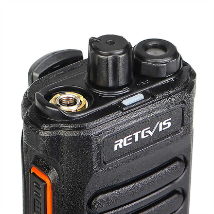 Retevis RT86 10W Walkie Talkie Professional Two Way Radio Long Range Walkie Talkie UHF Communication radio for Outdoor Business Ai-TechWorld 