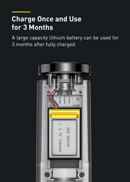 Baseus LED Display Automatic Alcohol Tester Professional Breath Alcohol Tester Rechargeable Breathalyzer Alcohol Test Tools Ai-TechWorld 