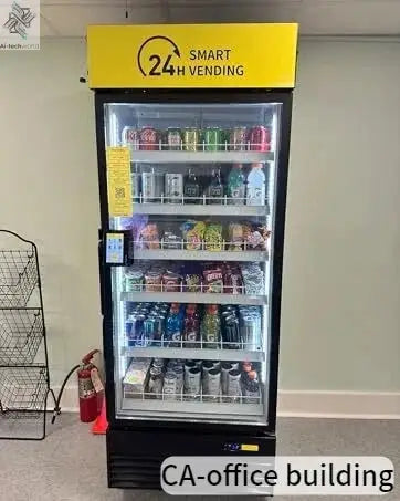 HAHA Smart Vending Freezer POS NFC Temperature Range -8F to 50F for Ice Cream And Drinks(550) Ai-TechWorld 