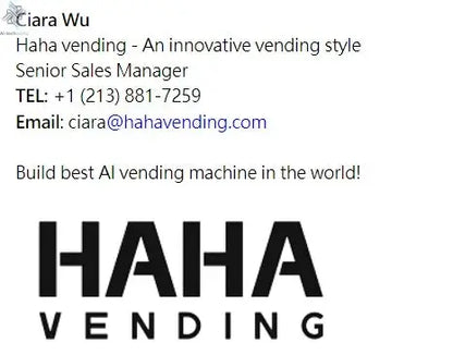 HAHA Smart Vending Freezer POS NFC Temperature Range -8F to 50F for Ice Cream And Drinks(550) Ai-TechWorld 