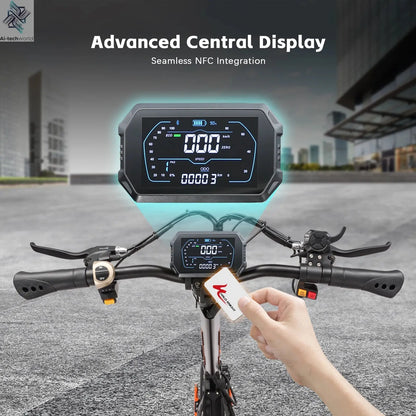 HALO KNIGHT T102 Electric Scooter Foldable 1200W 50KM/H Electric Scooters Cheap 52V 21AH E Scooter 10Inch Escooter for Adults Ai-TechWorld 