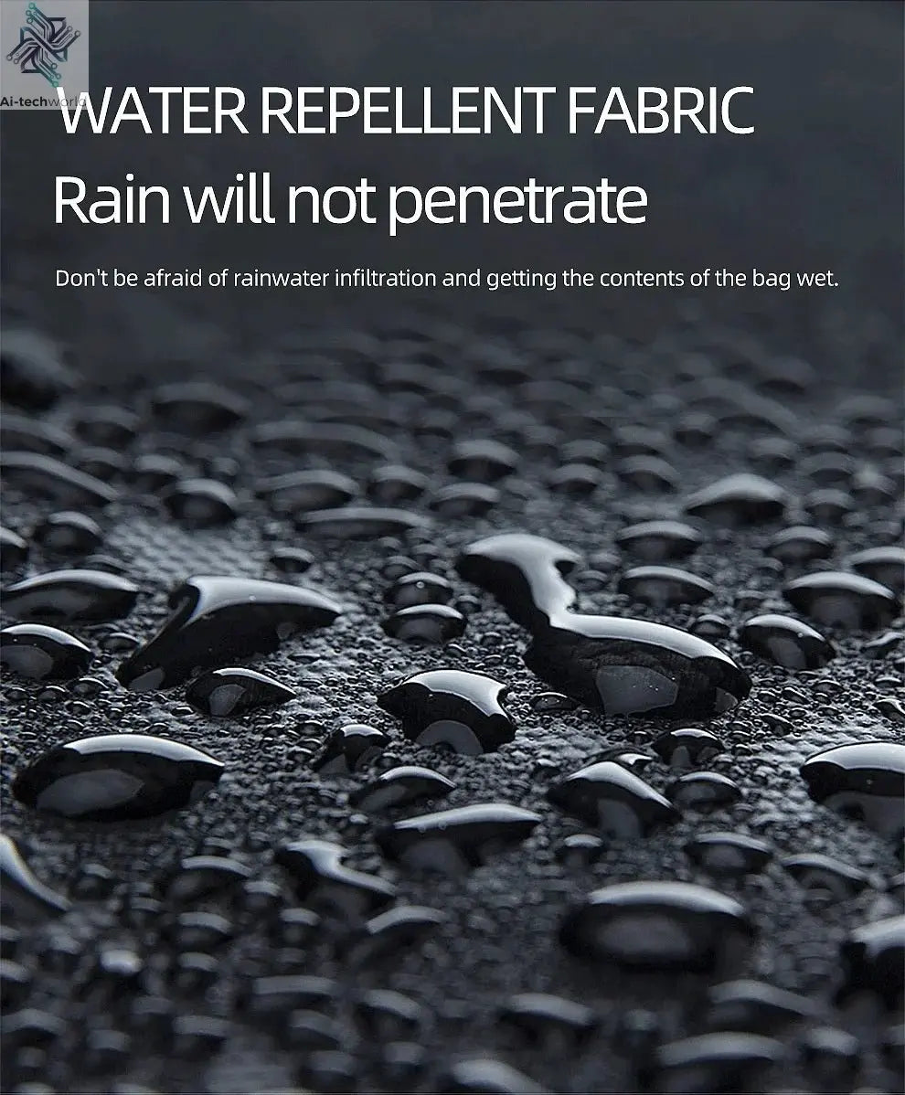 HK Business Backpack for Men Waterproof Anti-Theft 15.6” Laptop Backpack Casual Large Capacity Expandable Travel Bag Short Trip Ai-TechWorld