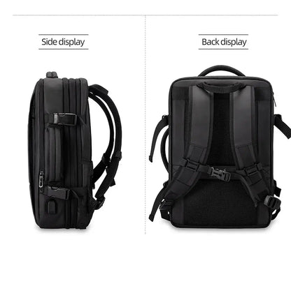 HK Business Backpack for Men Waterproof Anti-Theft 15.6” Laptop Backpack Casual Large Capacity Expandable Travel Bag Short Trip Ai-TechWorld