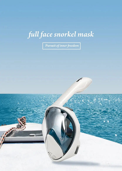COPOZZ Professional Snorkeling Diving Mask Underwater Scuba Full Face Snorkel Mask Anti Fog Goggles for Adult Swimming Equipment Ai-TechWorld 