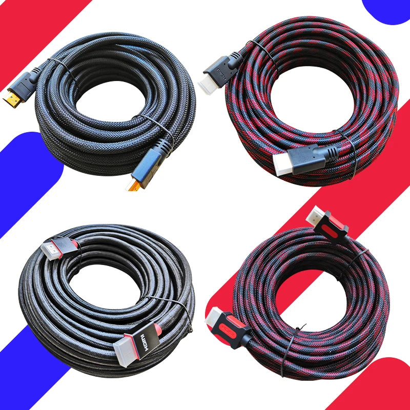 Lungfish Long HDMI-compatible  Cable 1080P 3D for Splitter Switch PS4 LED TV Box xbox Projector Computer Ai-TechWorld   ai-techworld