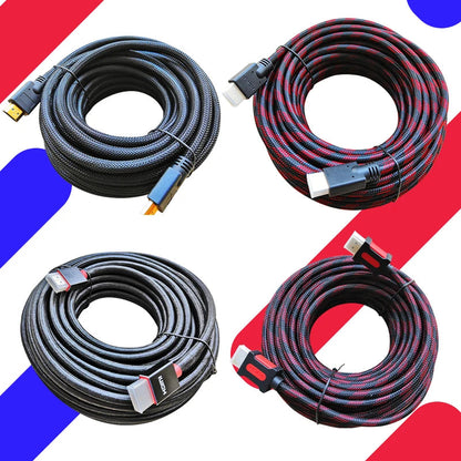 Lungfish Long HDMI-compatible  Cable 1080P 3D for Splitter Switch PS4 LED TV Box xbox Projector Computer Ai-TechWorld   ai-techworld
