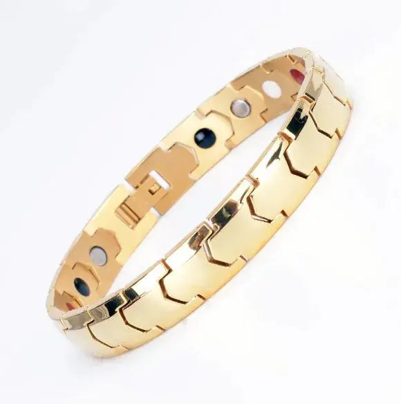 Men's Best Gifts-Fine Jewelry Stainless Steel Magnetic Therapy Energy Bracelet Classic Style for Father's Day and Anniversary Ai-TechWorld 