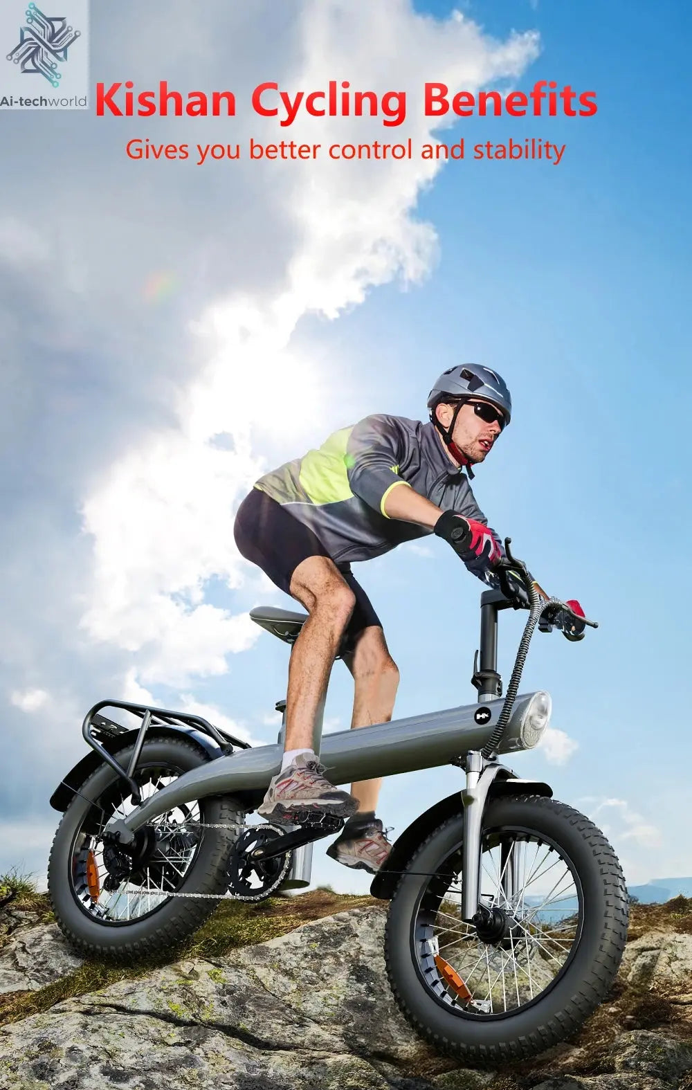HUANCI Q3 Mountain Electric bicycle 2000W Adult electric bike 48V 20AH  City e bike Off-Road ebike Ai-TechWorld 