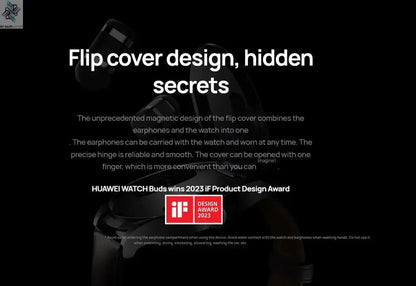 HUAWEI WATCH Buds Chinese version 1.43-inch AMOLED color screen earphones and watch 2 in 1 AI noise reduction call Ai-TechWorld 