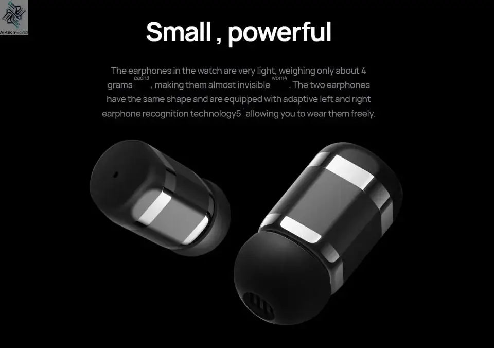 HUAWEI WATCH Buds Chinese version 1.43-inch AMOLED color screen earphones and watch 2 in 1 AI noise reduction call Ai-TechWorld 