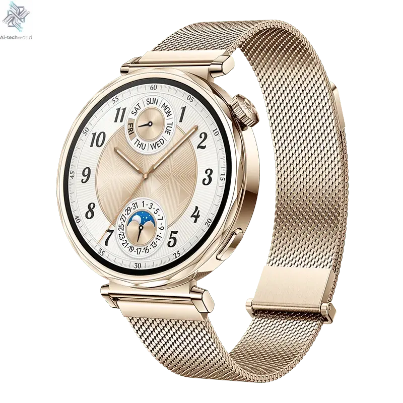 HUAWEI Watch GT 5 46mm Smartwatch, up to 14 Days Battery Life, All New Running and Cycling Sports Smart Watch, Sharp Edged Desig Ai-TechWorld 