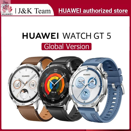 HUAWEI Watch GT 5 Smartwatch,Watch GT5 Pro,Global Version, Buit-in Map,Replay Message,compatible with iOS and Android Ai-TechWorld 