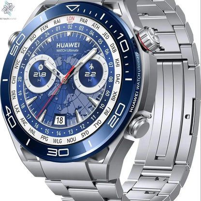 HUAWEI Watch Ultimate Smartwatch, 1.5" LTPO AMOLED Touch Display, Golf Course Mode, 100m Water Resistance, 2-Week Battery Life Ai-TechWorld 
