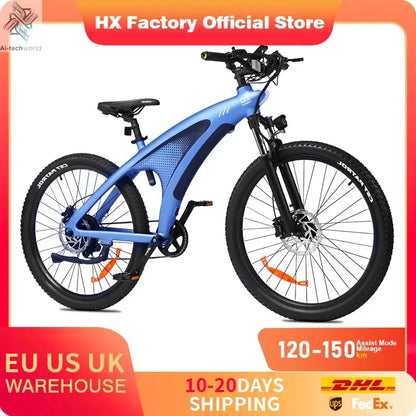HX Q5 e bike 2000W adult Electric Bike 57KM/H 48V 20AH 27.5 Inch Off-Road Tire electric bicycle City E bikes mountain ebike Ai-TechWorld 