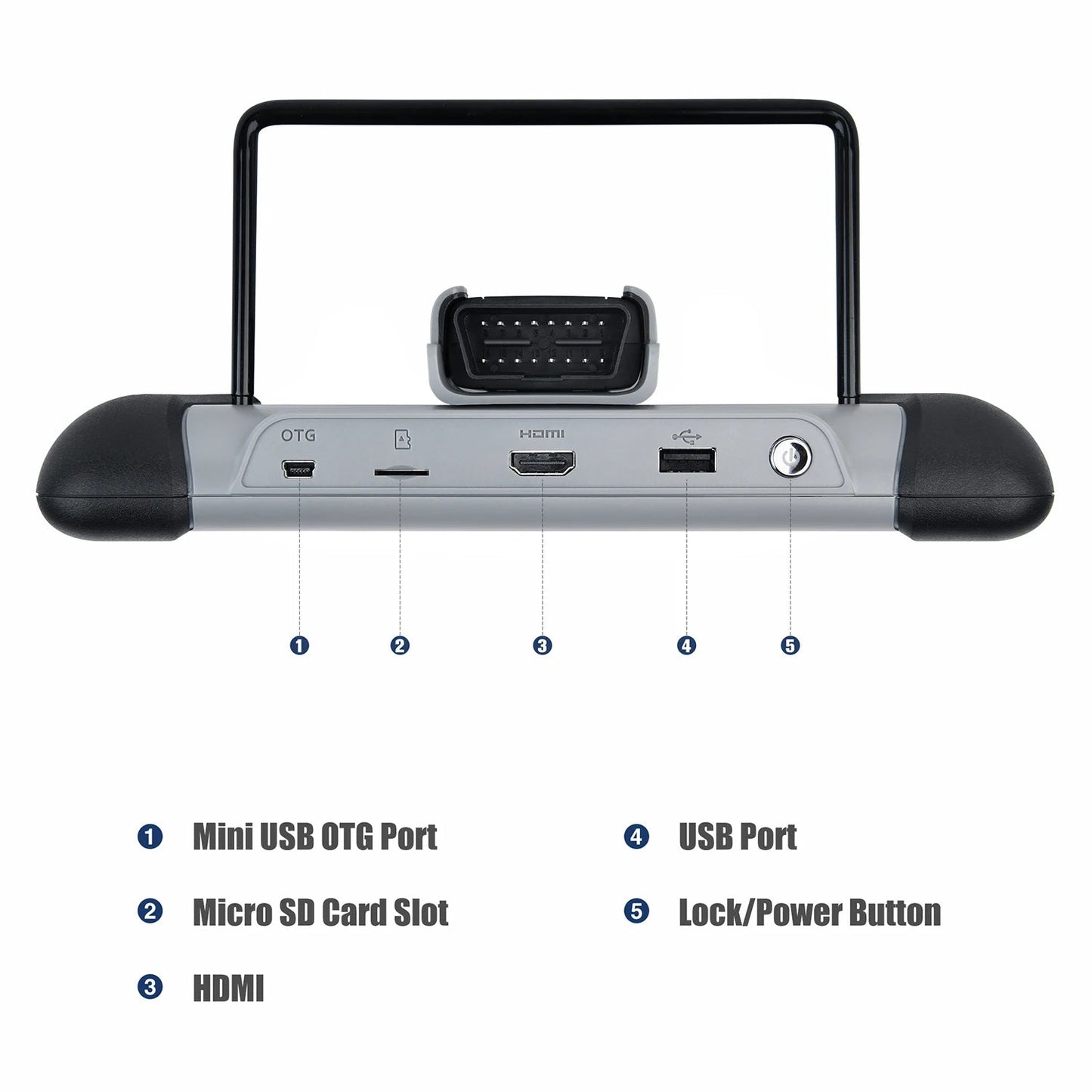 Autel MaxiCOM MK808BT PRO Car Automotivo Diagnostic Tools Bluetooth OBD2 Scanner Code Reader Diagnosis Tool PK MK808KBT MK808S Ai-TechWorld 