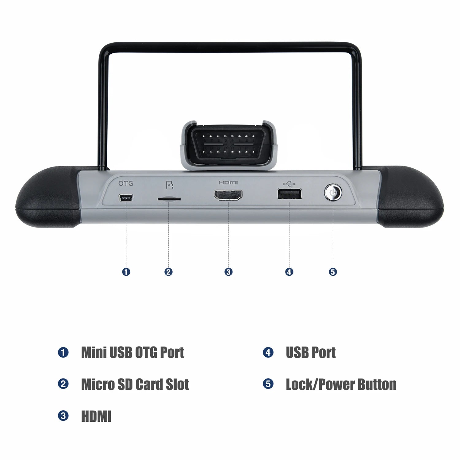 Autel MaxiCOM MK808BT PRO Car Automotivo Diagnostic Tools Bluetooth OBD2 Scanner Code Reader Diagnosis Tool PK MK808KBT MK808S Ai-TechWorld 