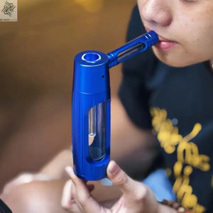 Handheld Smoking Pipe Grass Hookah Set with Dry Burning Glass Tobacco Bowl Cigarette Filters Shisha Pipes Smoke Accessories Ai-TechWorld 