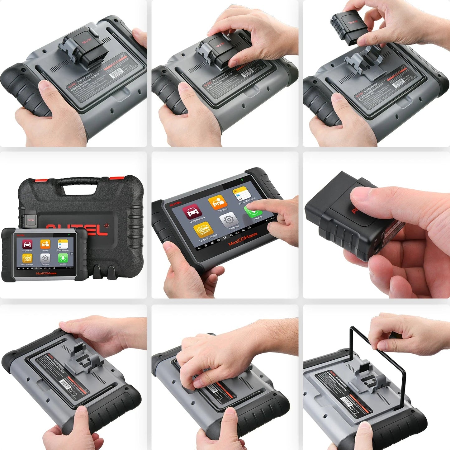 Autel MaxiCOM MK808BT PRO Car Automotivo Diagnostic Tools Bluetooth OBD2 Scanner Code Reader Diagnosis Tool PK MK808KBT MK808S Ai-TechWorld 