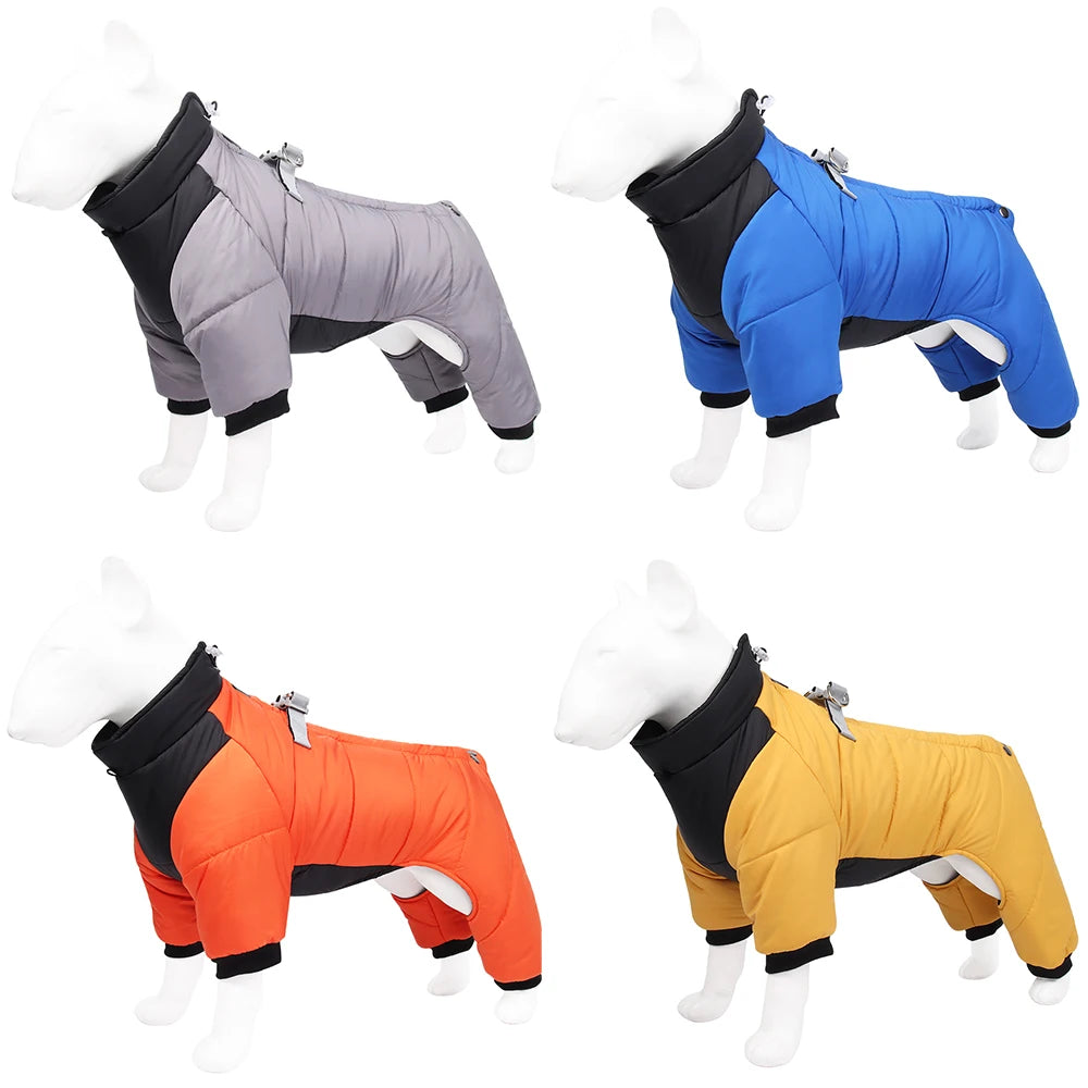 Winter Warm Thicken Pet Dog Jacket Waterproof Dog Clothes for Small Medium Dogs Puppy Coat Chihuahua French Bulldog Pug Clothing Ai-TechWorld 