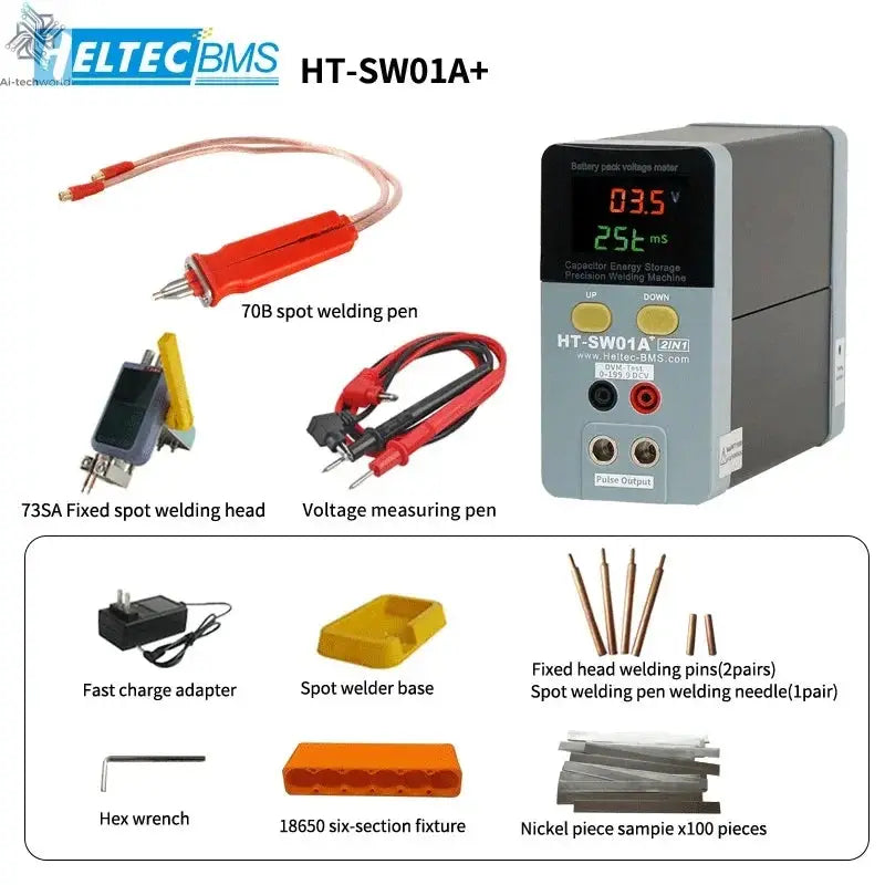 Heltec 21KW 12KW 36KW 42KW Portable Battery Automotive Spot Welder Capacitor Storage Point Welding Machine Efficient  Tools - Ai-TechWorld