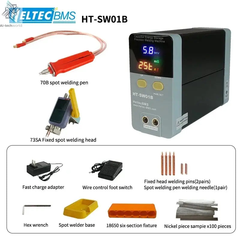 Heltec 21KW 12KW 36KW 42KW Portable Battery Automotive Spot Welder Capacitor Storage Point Welding Machine Efficient  Tools - Ai-TechWorld