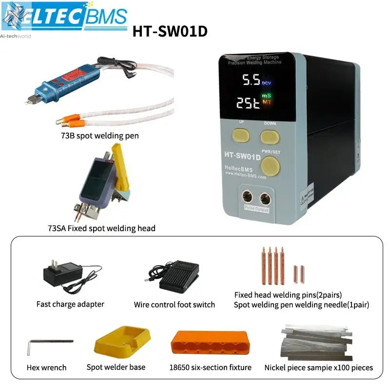 Heltec 21KW 12KW 36KW 42KW Portable Battery Automotive Spot Welder Capacitor Storage Point Welding Machine Efficient  Tools - Ai-TechWorld