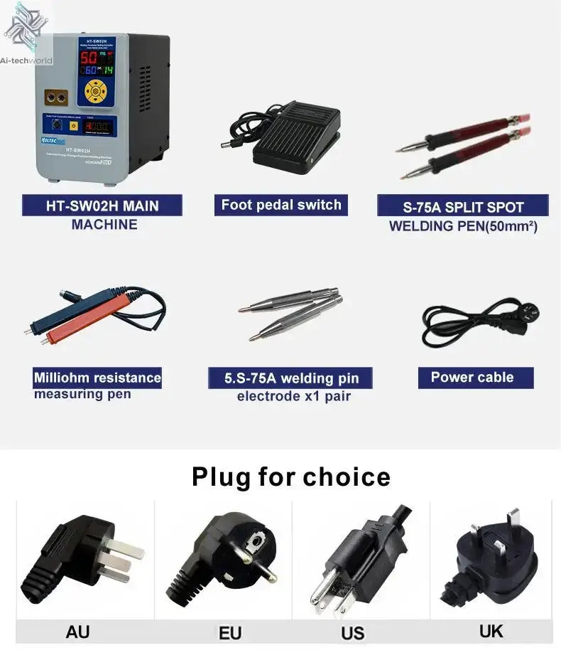 Heltec 21KW 12KW 36KW 42KW Portable Battery Automotive Spot Welder Capacitor Storage Point Welding Machine Efficient  Tools - Ai-TechWorld