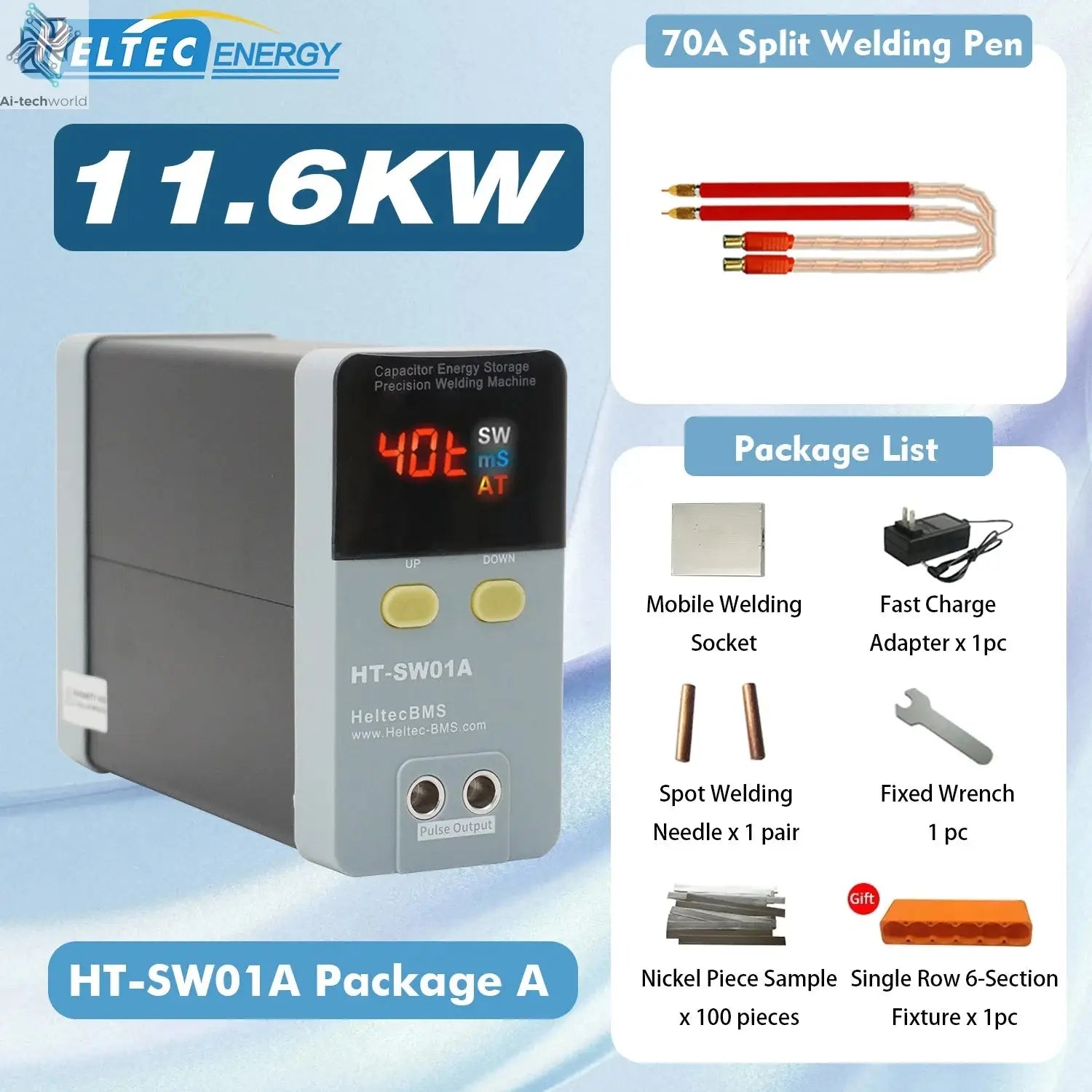 Heltec 21KW 12KW 36KW 42KW Portable Battery Automotive Spot Welder Capacitor Storage Point Welding Machine Efficient  Tools - Ai-TechWorld