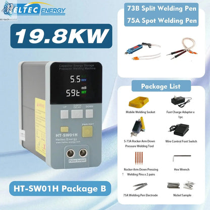 Heltec 21KW 12KW 36KW 42KW Portable Battery Automotive Spot Welder Capacitor Storage Point Welding Machine Efficient  Tools - Ai-TechWorld
