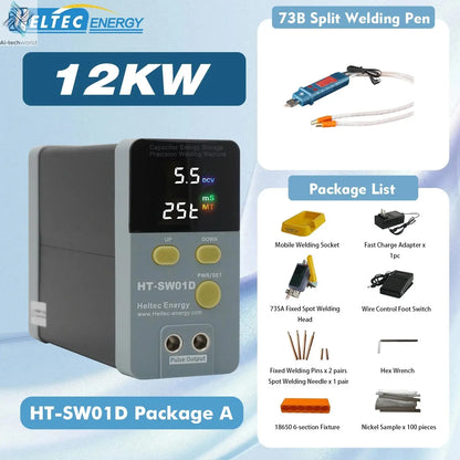 Heltec 21KW 12KW 36KW 42KW Portable Battery Automotive Spot Welder Capacitor Storage Point Welding Machine Efficient  Tools - Ai-TechWorld