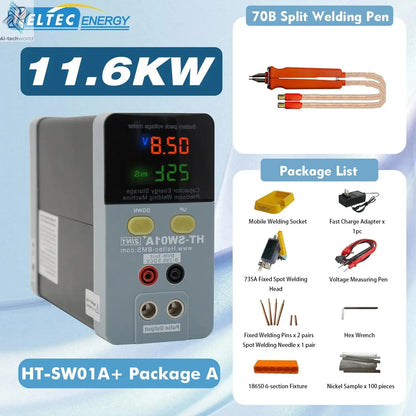 Heltec 21KW 12KW 36KW 42KW Portable Battery Automotive Spot Welder Capacitor Storage Point Welding Machine Efficient  Tools - Ai-TechWorld