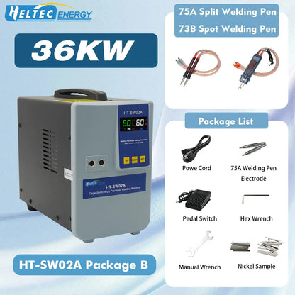 Heltec 21KW 12KW 36KW 42KW Portable Battery Automotive Spot Welder Capacitor Storage Point Welding Machine Efficient  Tools - Ai-TechWorld