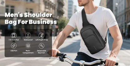 Heroic Knight Multifunctional Men's Backpack 15.6" Laptop Backpack Waterproof Large Capacity Work Travel Backpack with USB Port - Ai - TechWorld